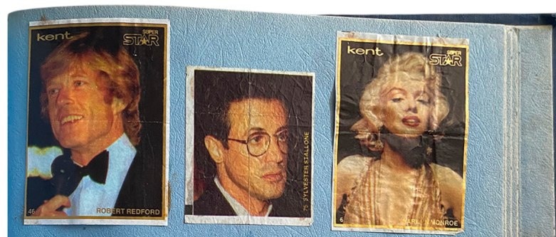 Kent Star photographic portrait inserts